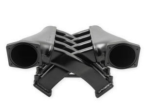 Holley HO822242 Sniper Fab Inlet Manifold Blk Dual Plenum 102mm T/Body LS3