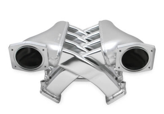 Holley HO822201 Hi Ram Intake Dual Plenum Silver 92mm T/Body suits LS3
