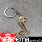 Engine Master Australia COBRA-Gold Cobra-Gold Shelby Cobra Keyring Key Chain - Mustang Ford Fastback Gt