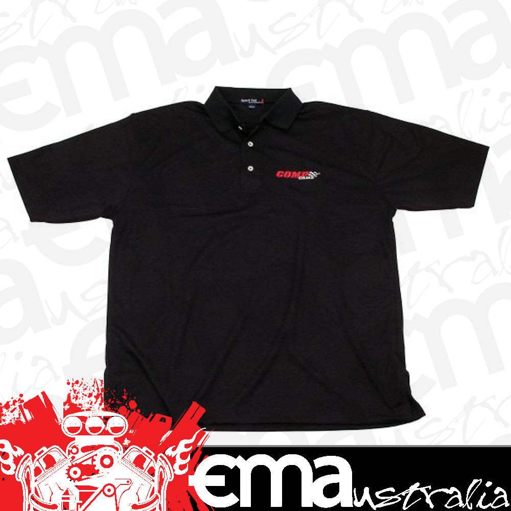 Dri Mesh Polo (Black, XX-Large w/ Comp Cams Logo On L/H Chest) (COC1015-XXL)
