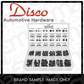 Disco Automotive Hardware DAH-1282PK Steel Jack Nuts w/ Out Seale 1/4-20 X 7/8" O.A.Mirror & Lic