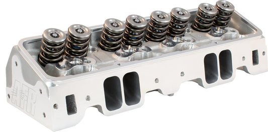 Air Flow Research AFR1136TI Chev SB Comp Pkg Cyl Heads Cmpl 235/80 Sprd Port Ti Retainers