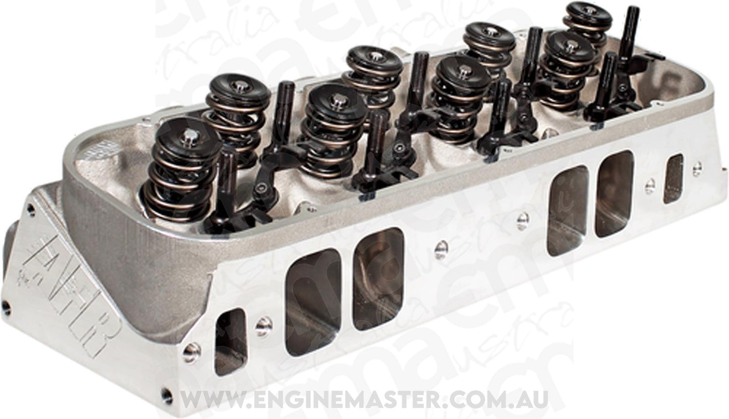 Air Flow Research AFR1140TI Chev SB Npp Comp Sp Exh Cyl Heads 245cc/80cc Ti Retainers Cmpl
