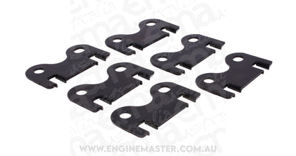 COMP Cams 4842-6 Flat 1 Piece Guide Plate Set of 6 for Olds 350-455 w/ 5/16" Pushrod 5/16" Stud