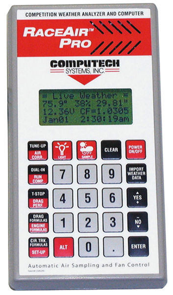 Computech Systems COMP-1000 Race Air Pro Digital Portable Weather Station