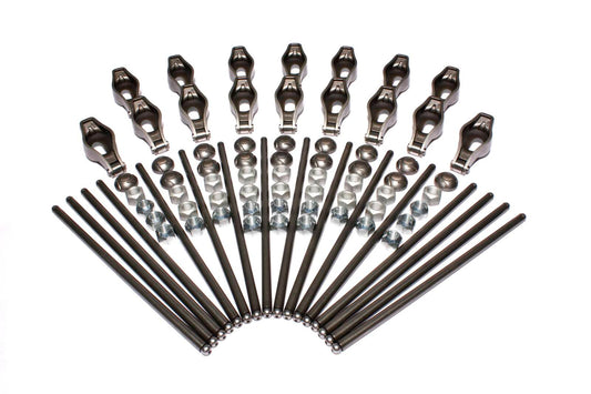 Comp Cams CCRP1452-16 Comp Rocker Arm/Pushrod Kit Ma