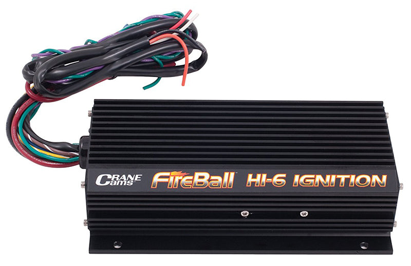 Crane Cams CR6000-6440 Hi-6 Digital Multi-Spark Cd Ignition w/ Single Adjustable Rev Limiter 600-9900 Rpm