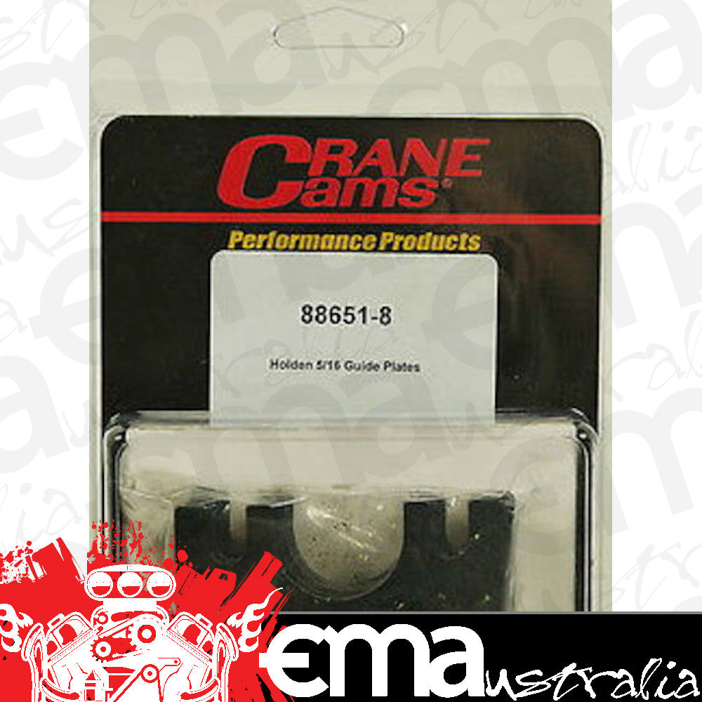 Crane Cams CR88651-8 Guide Plates Holden V8 253 304 308 C.I.D 5/16" Pushrods