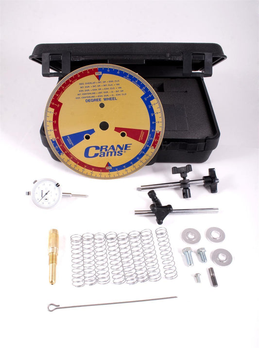 Crane Cams CR99030-1 Tune-A-Cam Cam Degreeing Kit w/ Carry Case