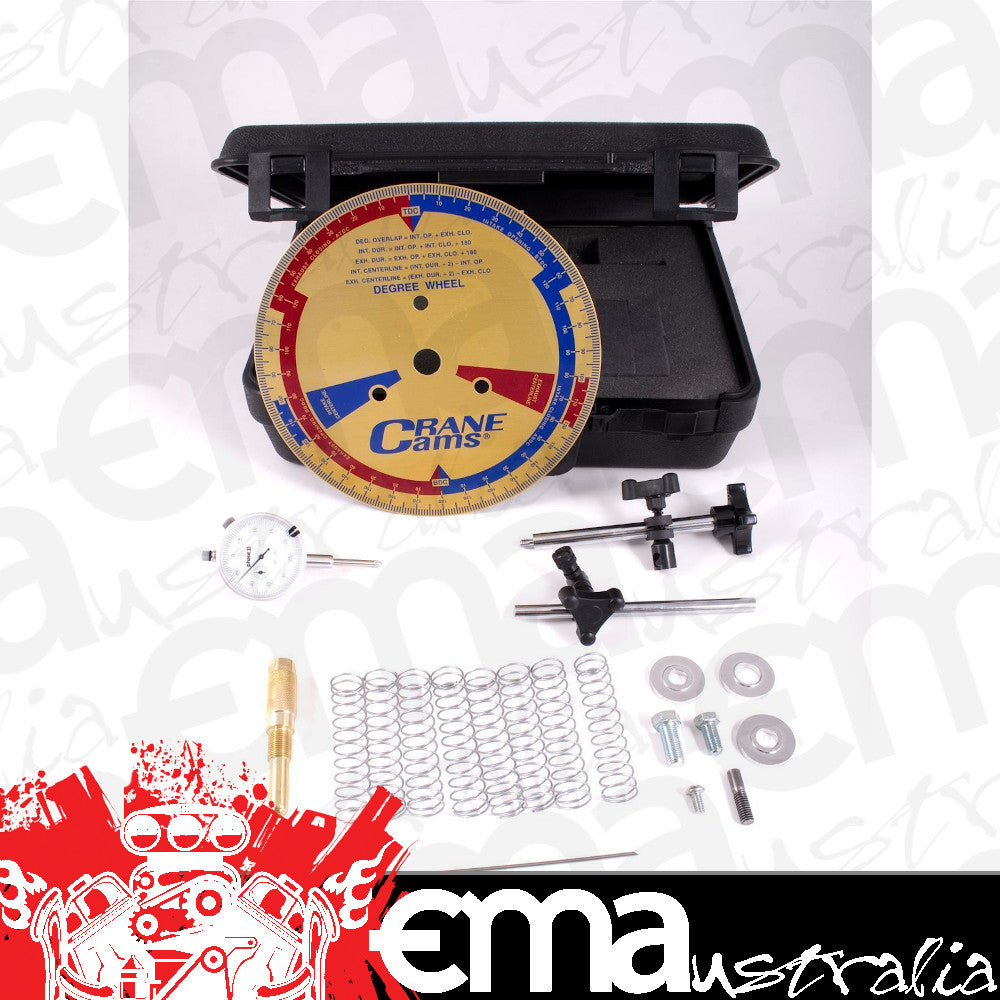 Crane Cams CR99030-1 Tune-A-Cam Cam Degreeing Kit w/ Carry Case