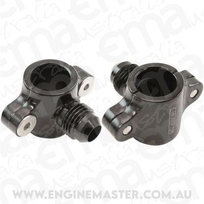 Aeroflow AF107-10-06BLK Clamp On 5/8" Hard Line to -6