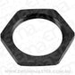 Aeroflow AF59-924-06BLK Replacement -6AN Jam Nut Full Flow Bulkhead Black Half Nut