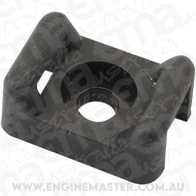 Aeroflow AF98-9989-25 Cable Tie Screw Mounts 21mm X 10.1mm M5 Hole Pa66 25 Pack