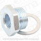 Aeroflow AF991-M18-M12 M18 X 1.5mm Reducer M12 X 1.25O2 Oxy Sensor Bush Steel Zinc