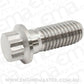 Aeroflow AF3519-1250 1/2" UNC Titanium Bolt 1.25"