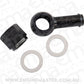 Aeroflow AF49-1220BLK Aeroflow / Bosch Fuel Pump 10mm 3/8" Banjo & Nut Kit Blac