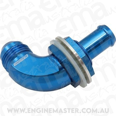 Aeroflow AF937-08-08 90 DEG BULKHEAD FITTING -8AN