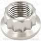 Aeroflow AF3515-0010 3/8" UNF Titanium Nut