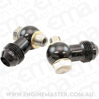 Aeroflow AF396-08 1/8" NPSM Banjo Kit -8AN S/S