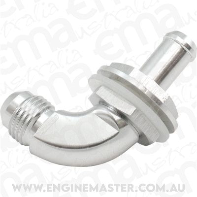 Aeroflow AF937-06-05S 90 DEG BULKHEAD FITTING -6AN