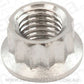 Aeroflow AF3510-0010 1/4" UNF Titanium Nut