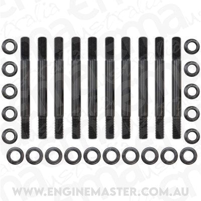 Aeroflow AF37-2216 Small Block Ford Main Stud Kit2 Bolt With Girdle Windsor 289302 Sbf Aeroflow - AF 37-2216