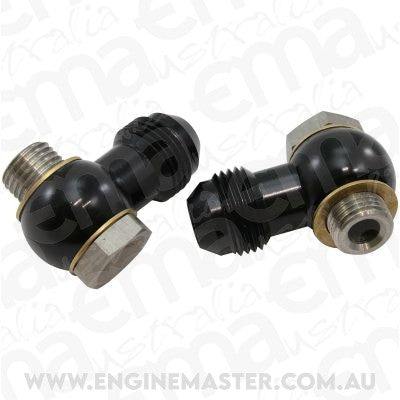Aeroflow AF397-08 1/4" NPSM BANJO KIT -8AN S/S