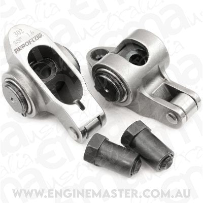 Aeroflow AF95-1220-2 Ford SB S/S Rocker Arms 3/8" Stud