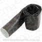 Aeroflow AF91-5003BLK Aluminised Sleeve 1-5/8-2" Black Finish 1 Meter / 3 Ft