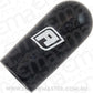 Aeroflow AF9289-031-01 Silicone Heater 5/16" 8mm Cap Black Block Off Plug Single