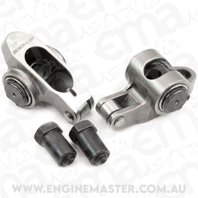 Aeroflow AF95-1221-2 Ford SB S/S Rocker Arms 3/8" Stud