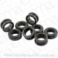 Aeroflow AF59-2883 Replacement O-Ring Square 14mm Injector Adapter Fuel Rail 4 Pack Aeroflow - AF 59-2883
