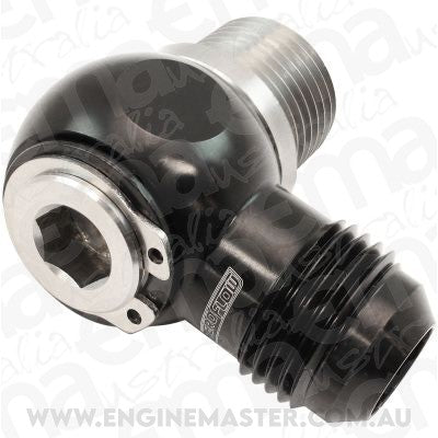 Aeroflow AF392-10-08 1/2" NPT BANJO KIT -10AN S/S
