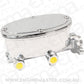 Aeroflow AF300-160 Brake TANdem Master Cylinder 1" Bore Cast Alumin Chrome