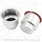 Aeroflow AF72-9088 Large Cup Holders Silver Pair Shifter Riser Drink Hold
