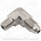 Aeroflow AF381-01 S/S 90 Deg 1/16" Npt To -3AN