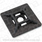 Aeroflow AF98-9998-25 Cable Tie Mounts 28mm X 28mm Nylon 3M Pad Mount Black
