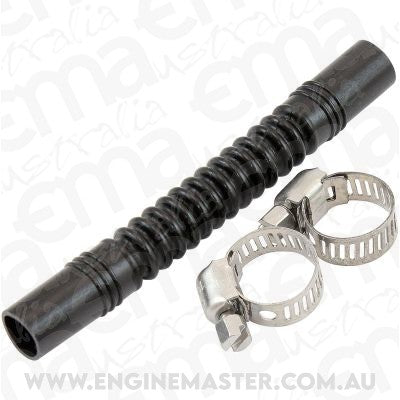 Aeroflow AF130-06-100 3/8" In Tank Fuel Hose 100mm Length E85 Nylon Flexible 10mm