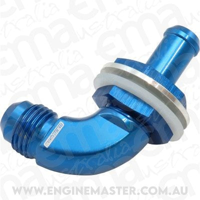 Aeroflow AF937-06-05 90 DEG BULKHEAD FITTING -6AN