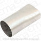 Aeroflow AF9480-3000 3" Oval To Round Exhaust Tube Straight Adapter 304 S/Steel