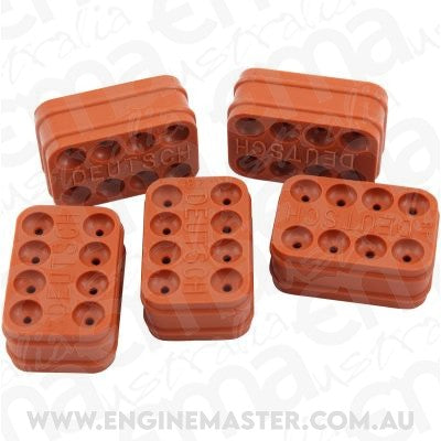 Aeroflow AF49-9144 Weathertight Dtm Wire Seal 8 Pin Pack Of 5 Deutsch Connec