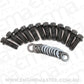 Aeroflow AF37-1201 Small Block Chevy Intake Bolts12 Point Head Pack Of 12 Black