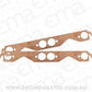 Aeroflow AF1854-1204 SBC Round Exhaust Gaskets Copper Embossed 350 Chev Smallpair Aeroflow - AF 1854-1204