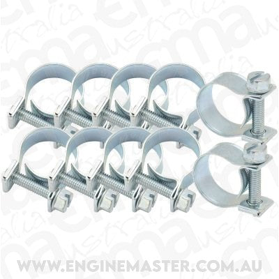 Aeroflow AF26-1113 11-13mm Efi Hose Clamp 10 Pieces Per Pack