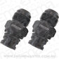 Aeroflow AF708-10-09BLK Screw In Cover Breather Adapte-10AN Suits Ford Coyote V8