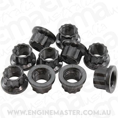 Aeroflow AF34-30-0010 7/16" UNF NUT .715" HEAD 1/2"