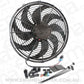Aeroflow AF49-1126 Brushless 16" Electric Fan 3300 Cfm Curved Blade