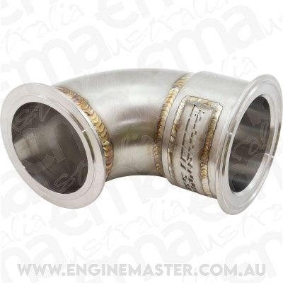 Aeroflow AF8410-2005 GM LS V-BAND STRAIGHT MOUN S/S