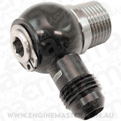 Aeroflow AF392-06-06 3/8" NPT BANJO KIT -6AN S/S