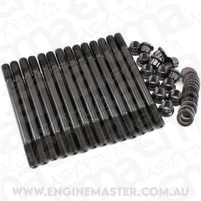 Aeroflow AF37-2041 Nissan Rb30 Sohc Head Stud Kit12 Point 1/2" Large Size